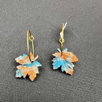 FALL LEAF EARRINGS