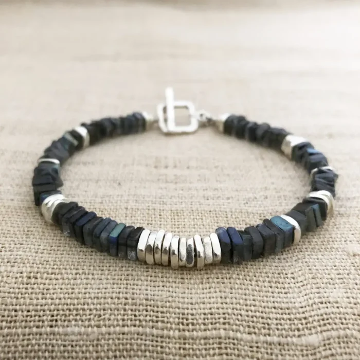 MBB2 Men's Labradorite Bracelet