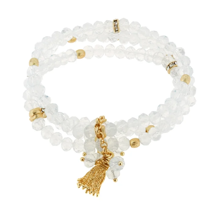 WHITE TASSEL