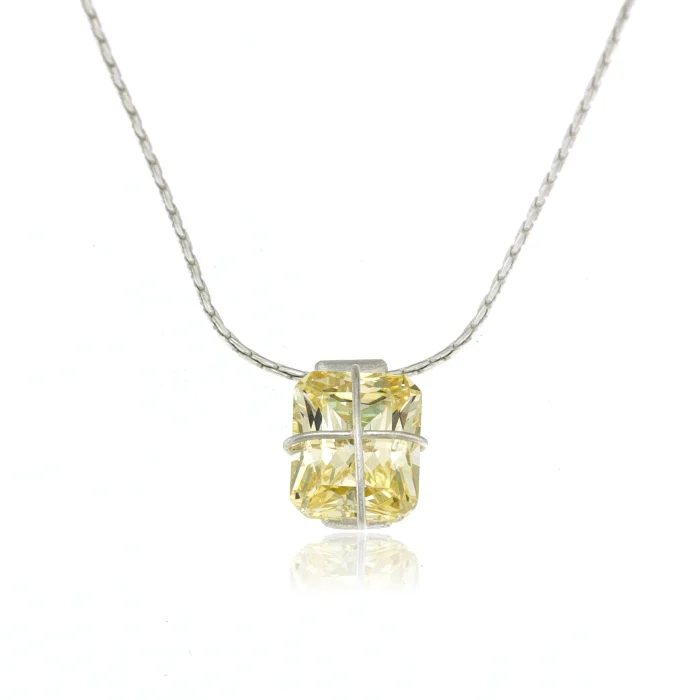 present collection necklace yellow